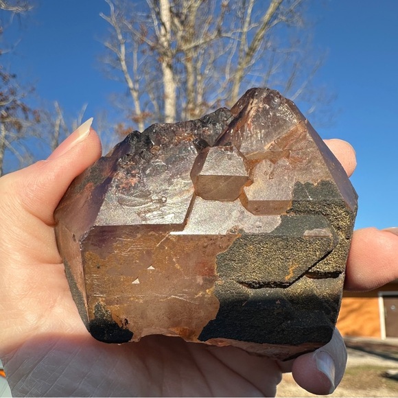 Natural AURALITE Amethyst Rough Multi Terminated LARGE Specimen super 23 - Picture 1 of 15